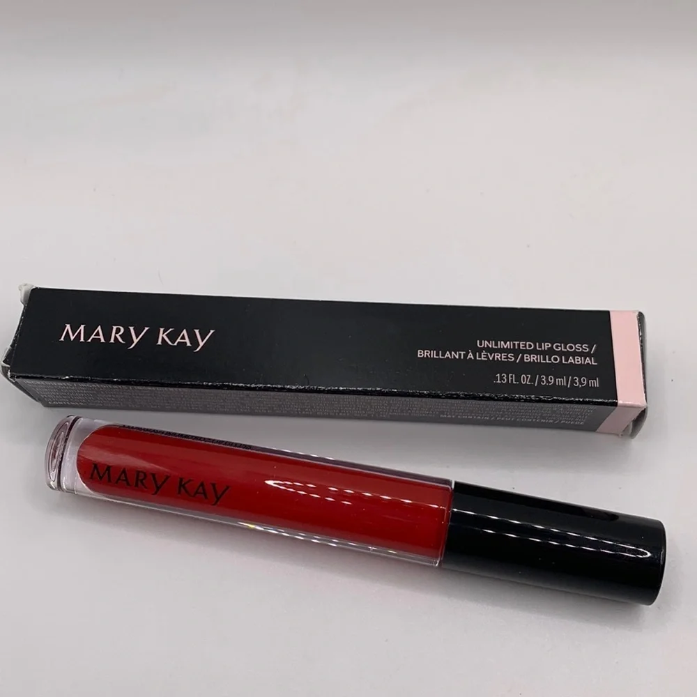 Mary Kay iconic red unlimited lipgloss